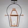 Copper Gas Lantern Hanging Traditional Model #A7 Ceiling Mount