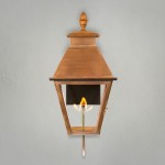 Vicksburg Model #V0 Copper Gas Lantern