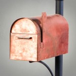 Solid Copper Mailboxes Model #MBT8