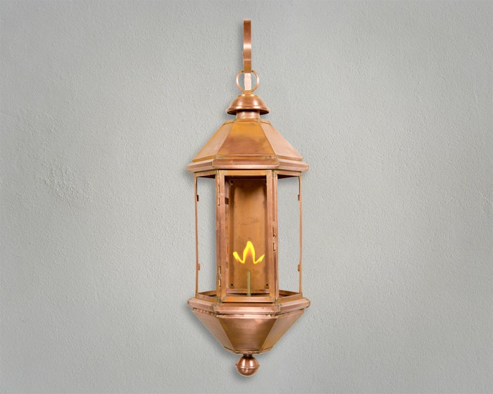 Bavarian Copper Gas Lantern