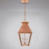 Vicksburg Model #V4 Hanging Copper Pendant